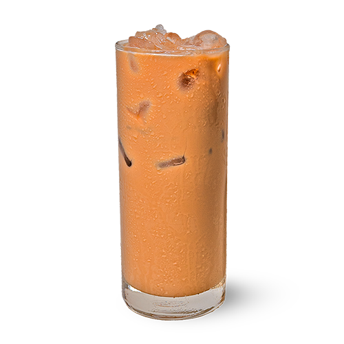 Iced Milk Tea Hazelnut Latte