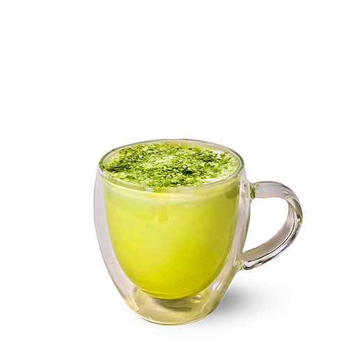 Hot Matcha Milk Tea