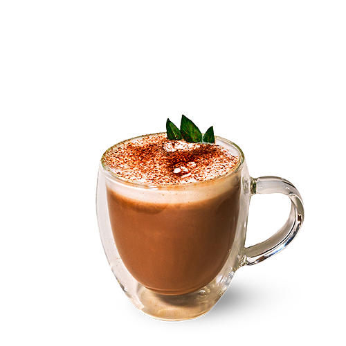 Hot Mint Chocolate Milk Tea