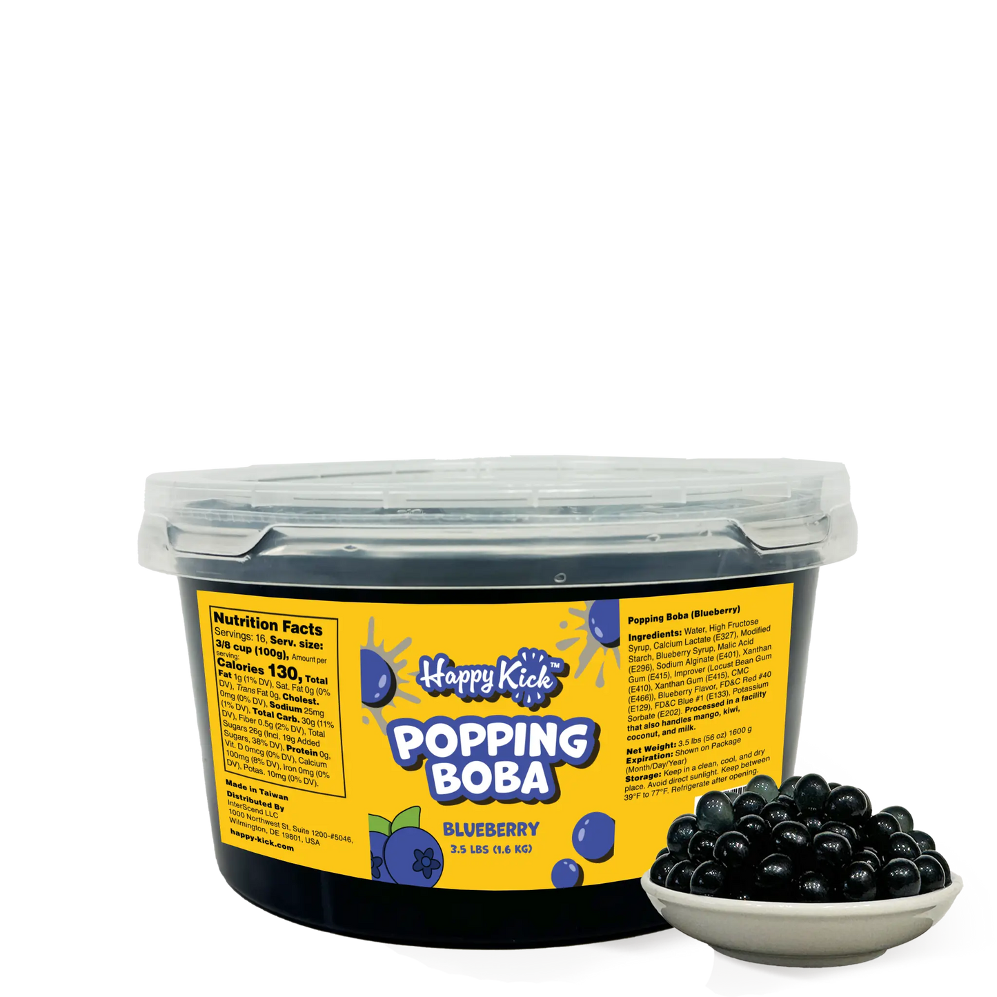 Ready-to-Eat Popping Boba (3.5 lbs)