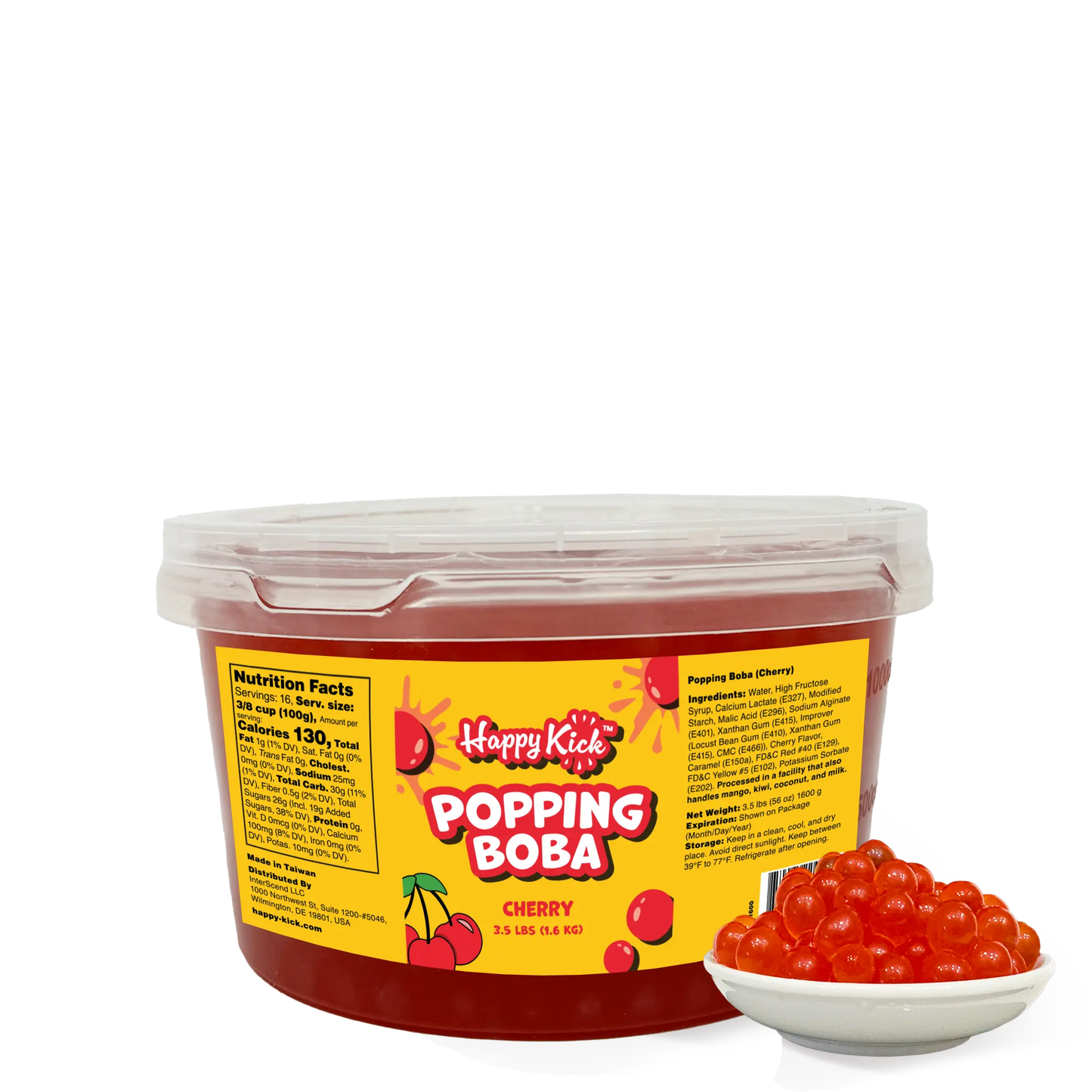 Ready-to-Eat Popping Boba (3.5 lbs)