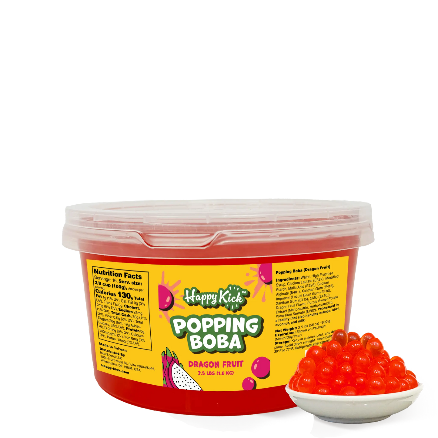 Ready-to-Eat Popping Boba (3.5 lbs)