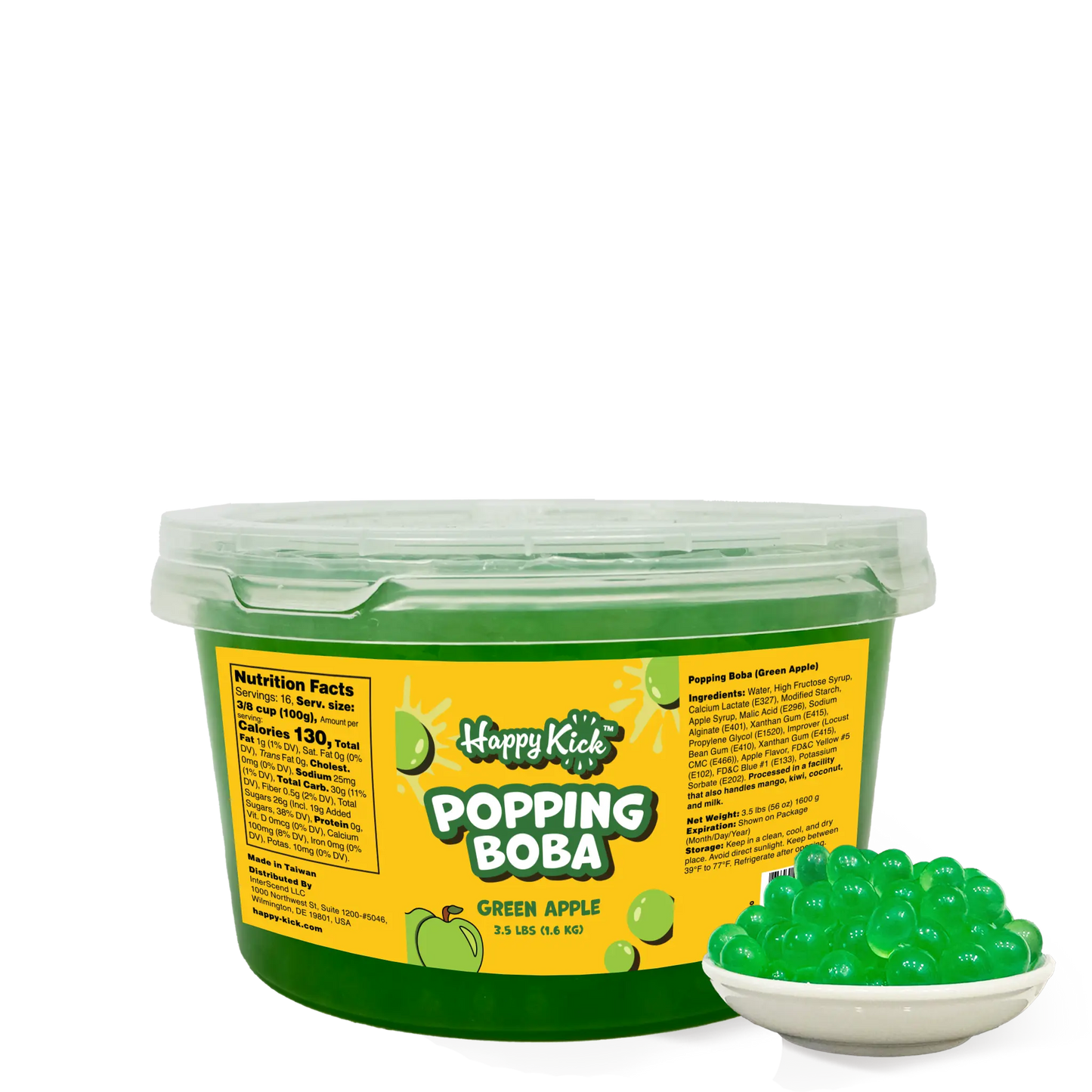 Ready-to-Eat Popping Boba (3.5 lbs)