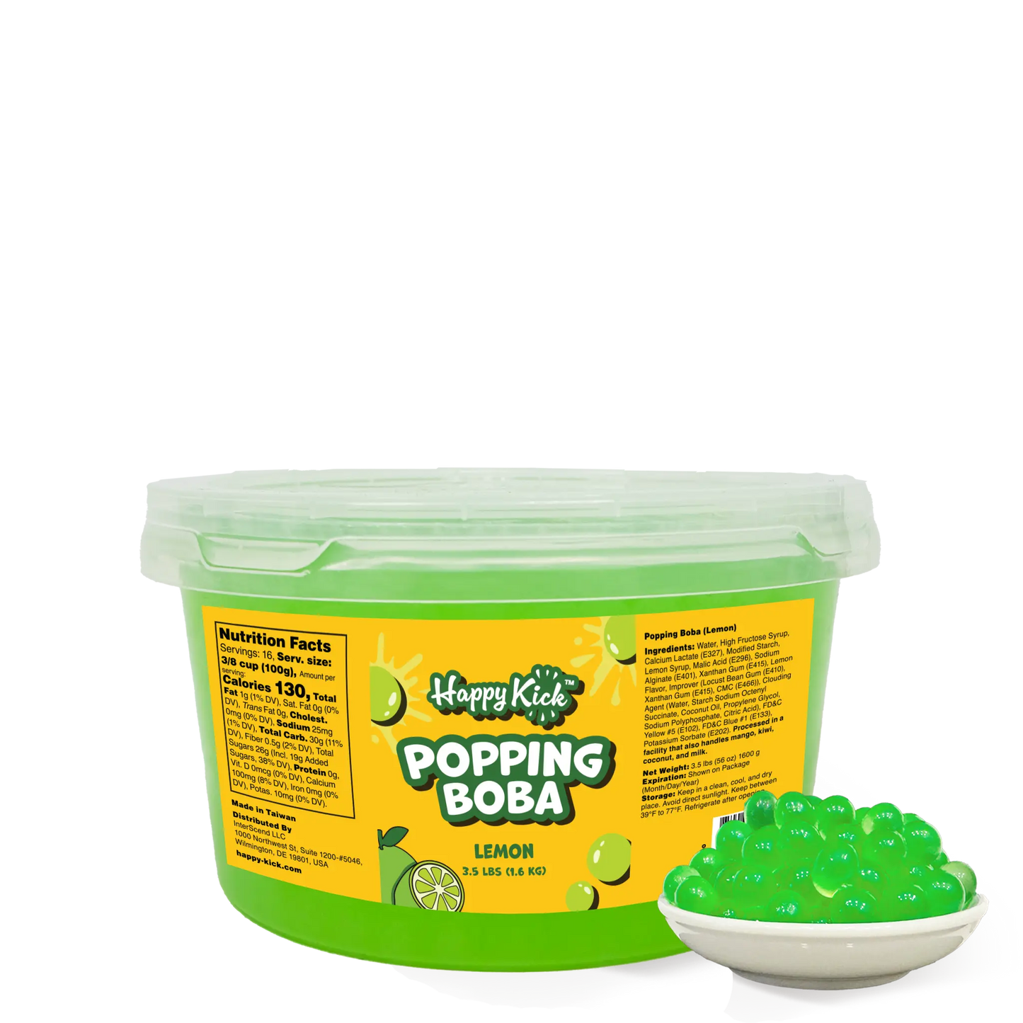 Ready-to-Eat Popping Boba (3.5 lbs)