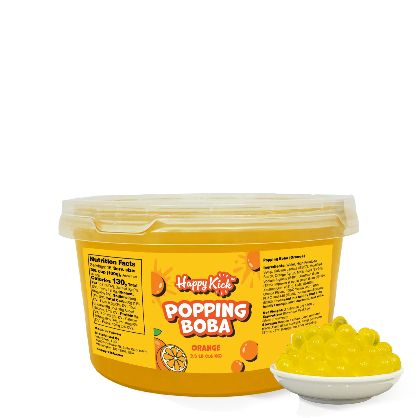 Ready-to-Eat Popping Boba (3.5 lbs)