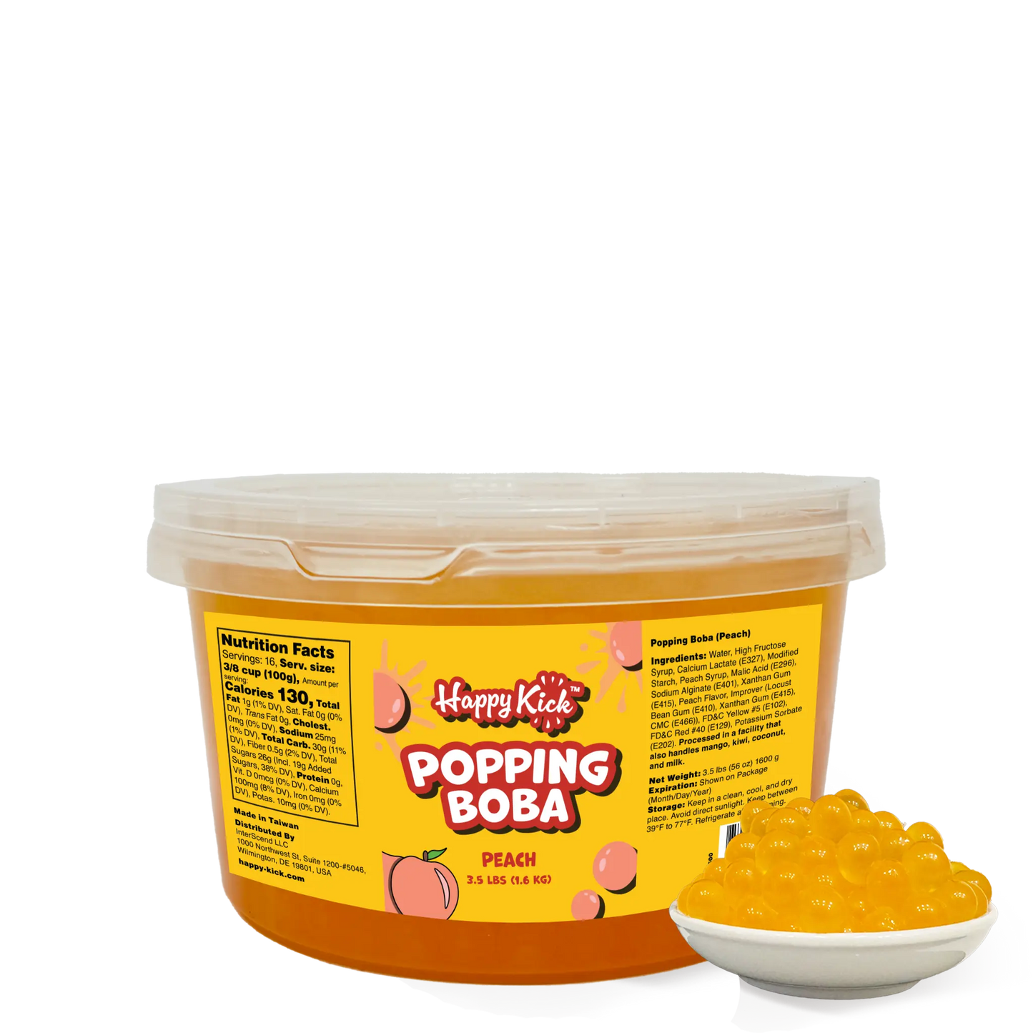 Ready-to-Eat Popping Boba (3.5 lbs)