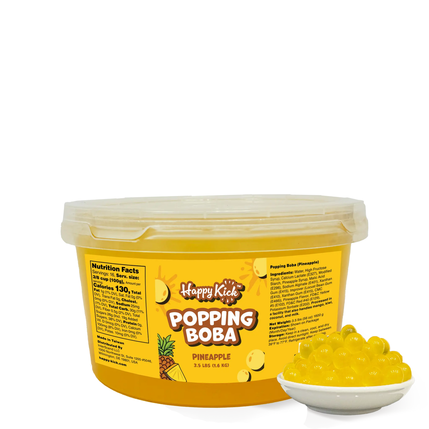 Ready-to-Eat Popping Boba (3.5 lbs)