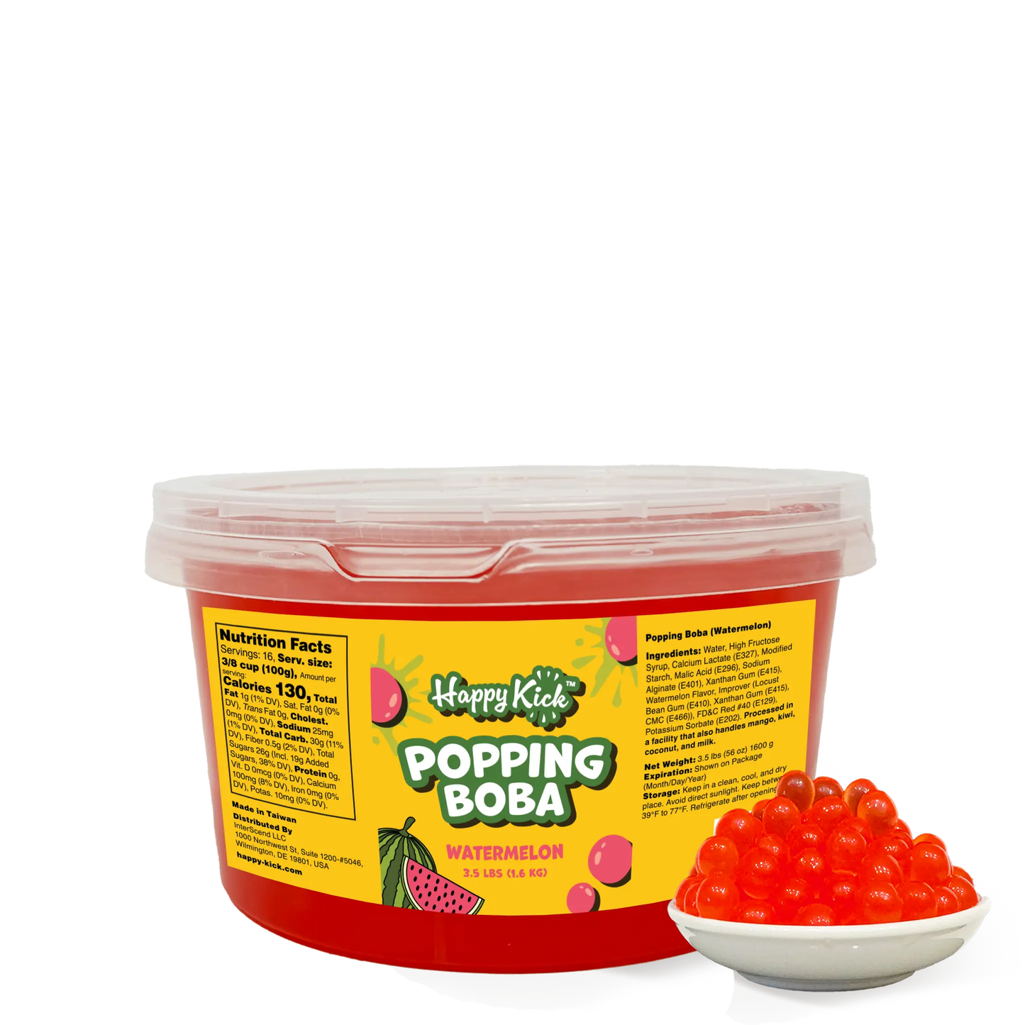 Ready-to-Eat Popping Boba (3.5 lbs)
