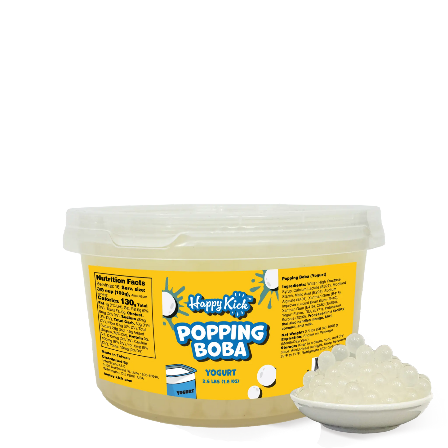 Ready-to-Eat Popping Boba (3.5 lbs)